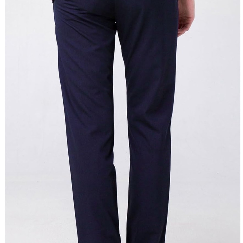 NWT Plaid&Plain Men’s Slim Fit Dress Pants Stretch Dress Pants SZ 40x30 - Picture 2 of 7